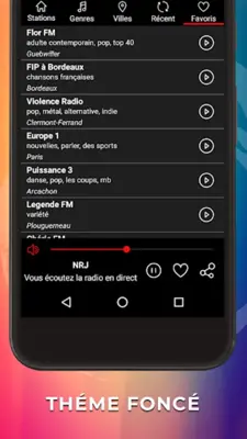 Radio en ligne France Live FM android App screenshot 0